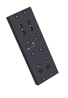3000-01 3" Cylinder Mounting Plate 3000-01